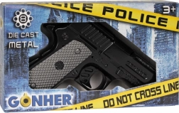 Police Metal Cap Gun, 8 Shots