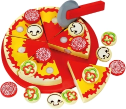 Bino Wooden Pizza for Slicing