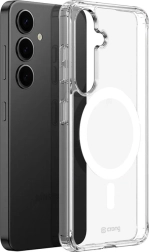 Crystal Shield Magnetic Hoesje voor Samsung Galaxy S25 MagSafe transparant