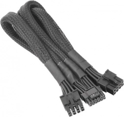 Adapter PCIe Gen5 Stromkabel 2x 8‑Pin auf 12+4‑Pin 12VHPWR, 600 mm