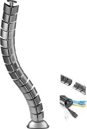 Kabelorganizer für den Schreibtisch MACLEAN MC-768 S, silber