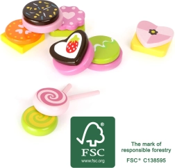Small Foot wooden sweets made of FSC wood