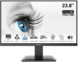 Msi pro mp243x moniteur led 24" fhd 100 hz noir