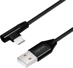 USB 2.0 Kabel abgewinkelt USB-C 0.3m