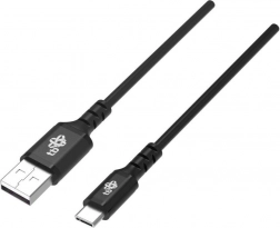 USB-C-Kabel 1,5 m Silikon schwarz