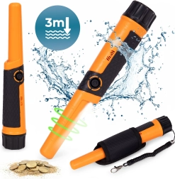 Waterdichte handmatige pinpointer metaal detector met led-zaklamp