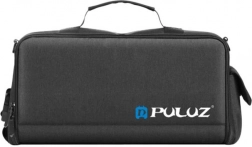 PULUZ Shoulder Camera Bag – Waterproof Black Camera Bag with Accessories Storage