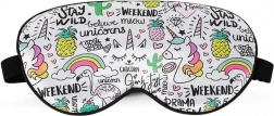 Schlafmaske mit Einhorn