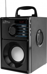 Tragbarer Lautsprecher MEDIA‑TECH Boombox Silver mit Bluetooth 5.1 und FM‑Radio