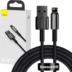 Baseus Tungsten Gold USB – Lightning Cable 2.4 A 2 m – black
