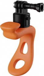 Telesin multifunctional silicone mount for action cameras – orange