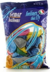 Gemar Multi-colored Metallic Balloons