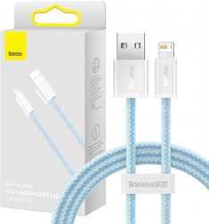 Baseus Dynamic USB–Lightning Cable 1 m, Fast Charging 2.4 A, Blue