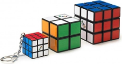 Rubik's Cube Set - 3x3, 2x2 and Keychain