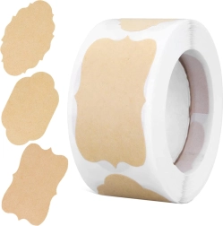 Selbstklebende Etiketten für Gewürzgläser und Geschenke