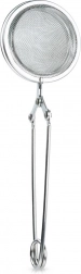 Stainless steel tea infuser for loose leaf tea with tongs 5 × 16 cm