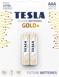 Alkaline batterijen AAA Tesla Gold+ 2 stuks