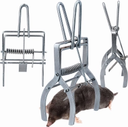 Falle für Maulwürfe, Wühlmäuse und Ratten - 1 Stück