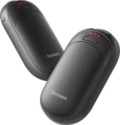 Ocoopa Handwärmer 2x2500 mAh, USB-C, Schwarz