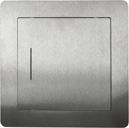 Edelstahl-Revisionsklappe Exklusiv NDE 200 × 200 mm
