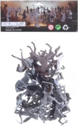 Chevaliers en sachet – ensemble en plastique de chevaliers et de chevaux