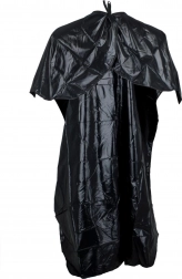 Universeller Friseurumhang für Färben und Haarschneiden Schwarz