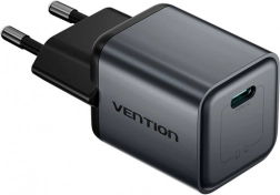 Vention GaN USB‑C oplader 20 W – grijs