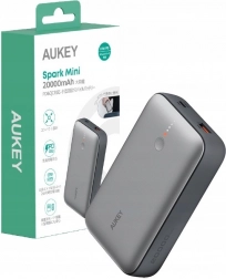Aukey Spark Mini power bank 20000 mAh with 22.5 W fast charging