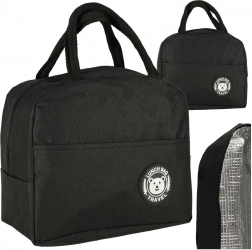 Thermoisolierte Lunchtasche – schwarz
