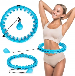 Massage-Smart Hula-Hoop mit verstellbarem Durchmesser für Fitness