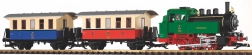 Starter Set for Personal Train Piko with Steam Locomotive BR 80