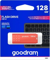USB Flash Drive Goodram UME3 128GB USB 3.0 Orange