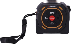 Télémètre laser + mètre ruban SNDWAY SW-TM60 - rouge