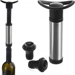 Wine Vacuum Pump with Stoppers, Set of 3