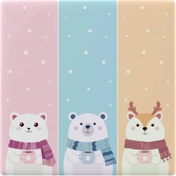 Dekorative Abdeckung für Touchschalter SONOFF T5 1C – Cartoon