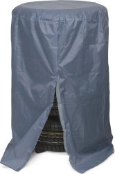 Protective cover for a set of tires - gray
