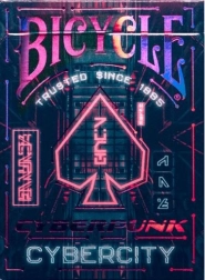 Bicycle Cyberpunk Cyber City Cards