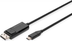 Digitus adaptateur USB Type‑C bidirectionnel vers DisplayPort 8K 2 m