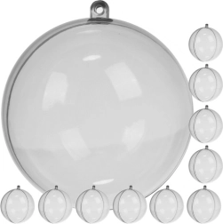 boules décoratives 12 cm lot de 10 pcs Ruhhy 22279
