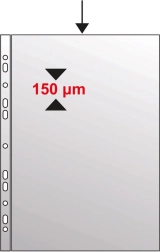 Gladde eurohoes A4 140 micron
