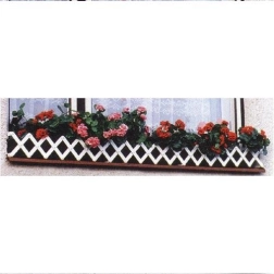 Raamtuin 70–80 cm wit