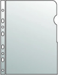 Transparent A4 Document Sleeve with Euro Perforation