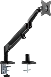 Ergonomic Monitor Holder with Gas Spring Black