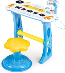 Kids’ electronic piano with microphone and MP3 stand