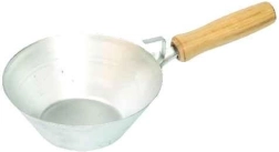 Bricklaying scoop with wooden handle 180 mm