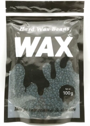 Hard depilatory wax beads 100g - chocolate