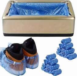 Automatic Shoe Cover Dispenser + 20 Bags