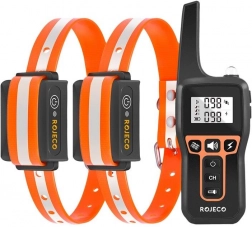Rojeco Training Collar for Dogs with Double Collar