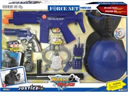 Set de police avec casque MAC TOYS