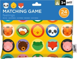 Petit Collage Memory Game with Feelings Motif